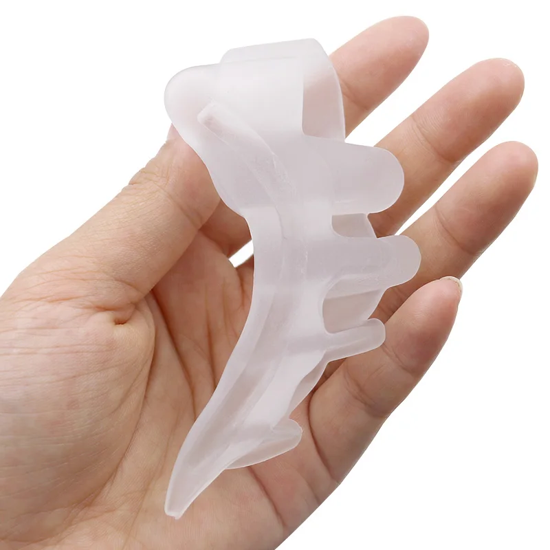 2pcs Toe Eversion Corrector Separator Hallux Valgus Protector Toe Care Flip Finger Protector Soft Orthopedic Supplies Care Tool