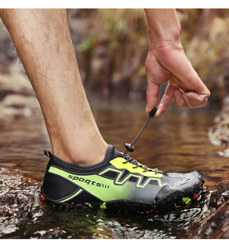 SERENE Brand Water Shoes Bicycle Seaside Beach Surfing Slippers Men Swimming Shoes Climbing shoe Outdoor Soft Fitness Sneakers (9)