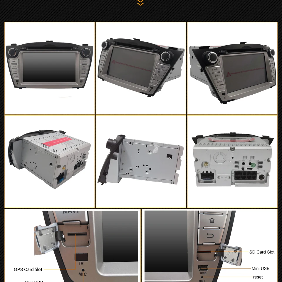 Clearance 7" Octa Core 4G WIFI Android 8.1 4GB RAM 64GB ROM RDS Car DVD Multimedia Player Radio Stereo For Hyundai Tucson IX35 2009-2015 6