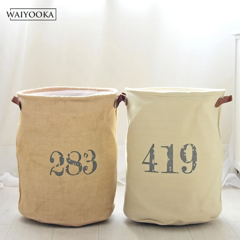 

Foldable Laundry Basket Digital Style Storage Barrel Standing Toy Clothing Storage Bucket Laundry Organizer Household Container