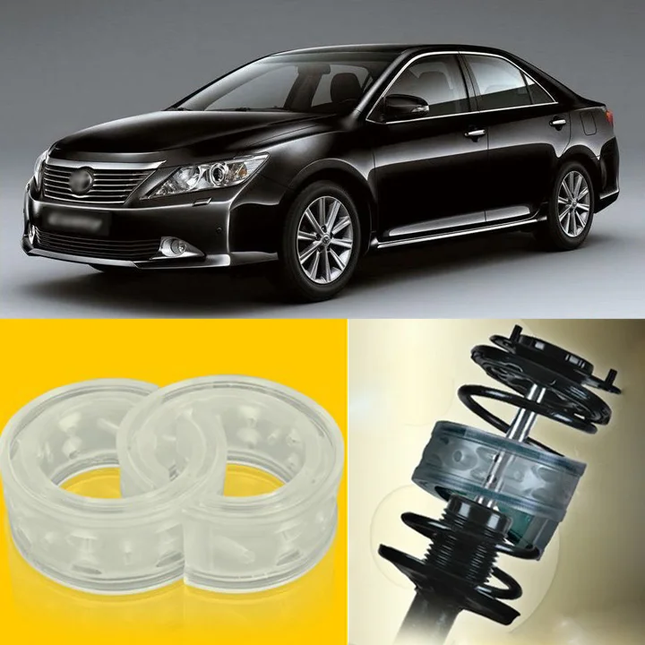 

2pcs Power Front /Rear Shock Suspension Cushion Buffer Spring Bumper For Toyota Camry