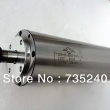 Высокое качество 800 w/0.8kw водяного охлаждения резьба машины мотор шпинделя ER11/3 подшипника/65 мм диаметр высокая скорость 24000rmp
