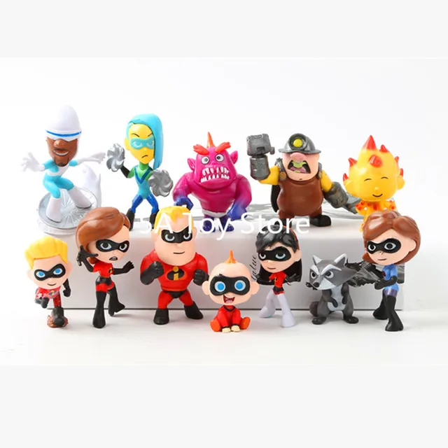 incredibles toy set