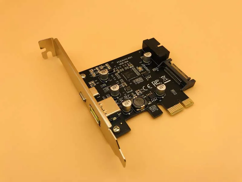 

Add On Cards USB Expansion Card PCIE Sata/Card PCIE USB Adapter USB3 PCIE USB 3.1 PCI-E USB-C 2.4A Computer Expansion Cards NEW