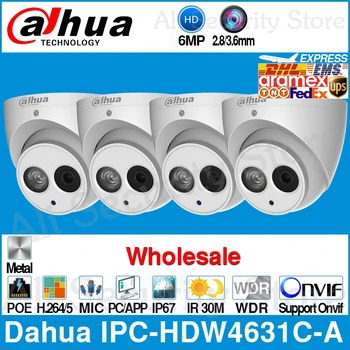 

Dahua Wholesale IPC-HDW4631C-A 6MP HD POE Network Mini Dome IP Camera Metal Built-in MIC CCTV 30M IR Onvif from IPC-HDW4433C-A