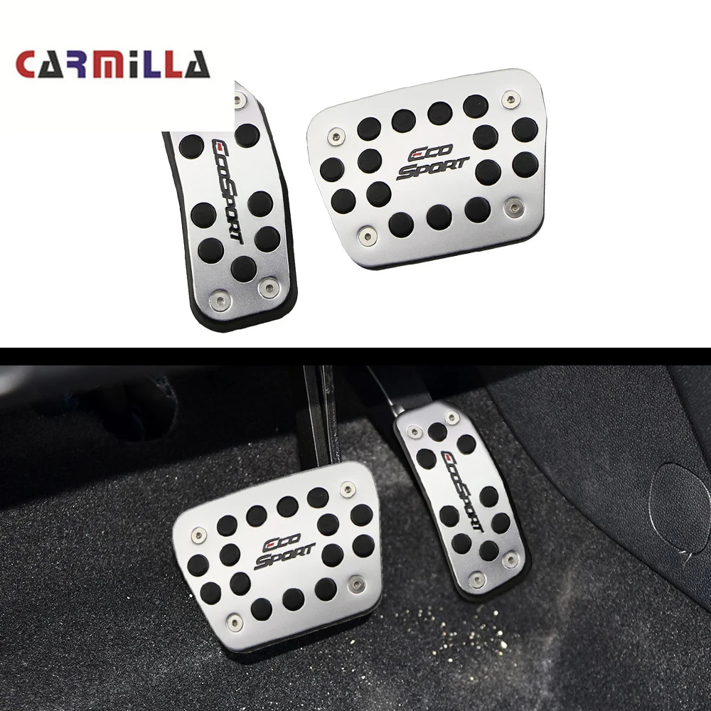 

Carmilla Car Pedals Fit For Ford Ecosport 2012 - 2019 Parts Stainless Steel AT MT Car Pedal Protection Cover Accessories