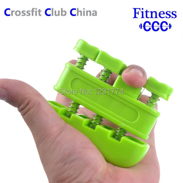 Spring loaded finger piston technology Strength training Hand Grips