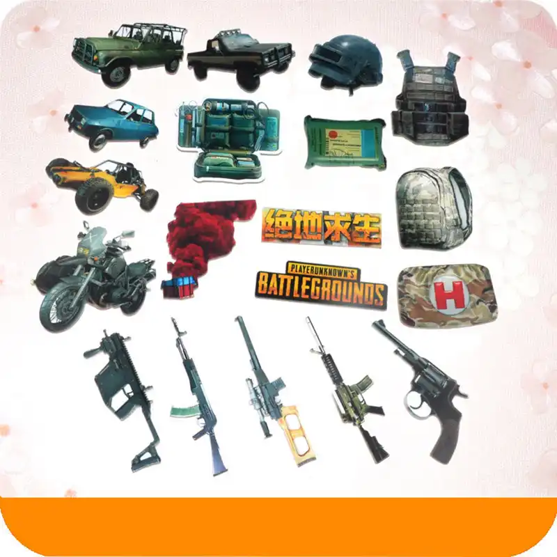 19 種類ゲーム Playerunknown の Battlegrounds バッジ Pubg 車モデルピンサバイバルキット救急パケットチャームギフトシリーズ 3 ドロップ船 ブローチ Aliexpress