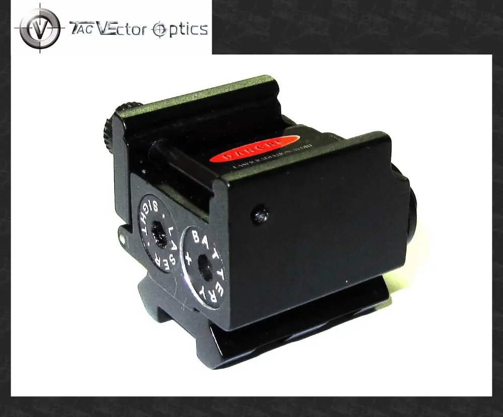 

Vector Optics Pistol Mini Red Laser Sight Micro Scope Gunsight fit Glock 17 19 Ruger Compact Handgun Free Shipping