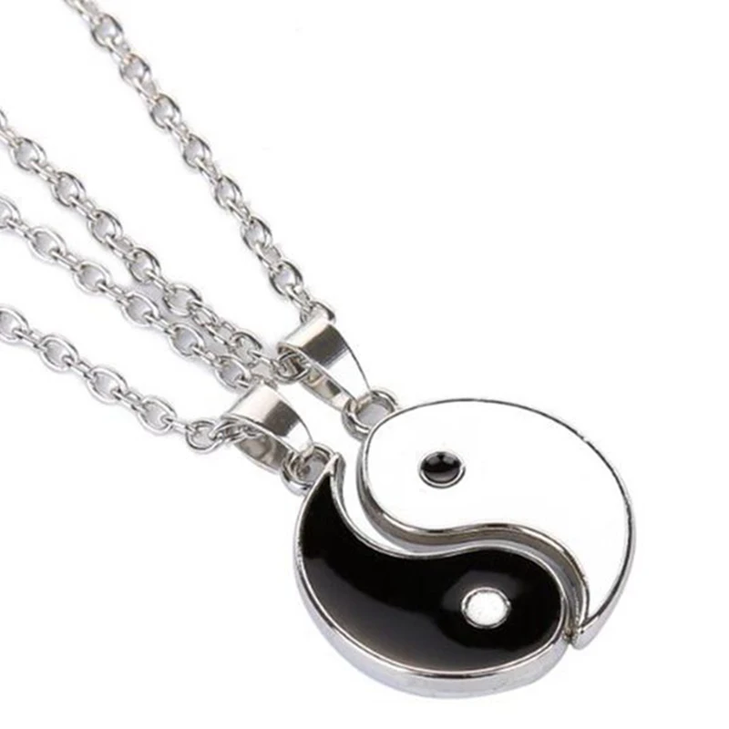 Promo Pendant Necklace Jewelry Choker Gift-Collar Witchcraft Couples Matching Yin Yang Women p6KJdZY3