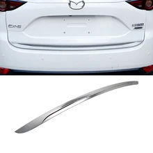 1 шт. ABS хромированные аксессуары крышка багажника Накладка для Mazda CX5 CX-5 KF серии стайлинга автомобилей