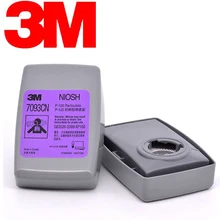 3M 7093 P100 пылевой фильтр коробка анти-Искра корпус, анти-жидкий всплеск(фильтрация органических кислотных газов