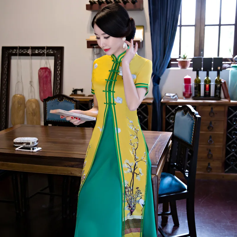 yellow traditional dresses