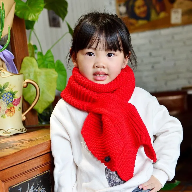 

Scarves for Children 140*15 cm Mermaid tail Scarf Fashion 2018 Winter Scarves Acrylic baby kids collar solid Warm Neck Scarf