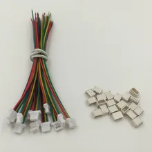5 комплектов Mini Micro SH 1,0 4-контактный разъем JST разъем с проводами кабели 100 мм прямые оптовые поставки от производителя по индивидуальному заказу сделанный на заказ OEM