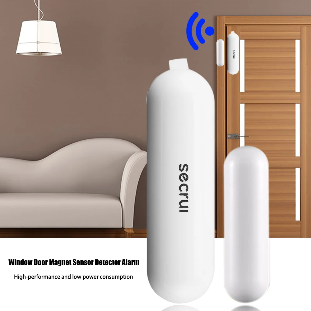

SECRUI D026 Window Door Magnet Sensor Detector Portable Alarm Sensors Smart Home Detectors Wireless For SECRUI Alarm System
