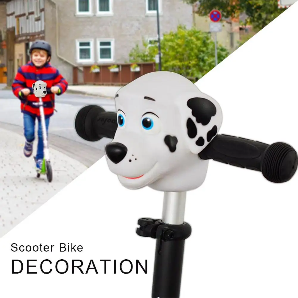 Children Scooter Decorative Head Cute Cartoon Dog Decoration Accessories Scooter Accessories Cycling Supplies