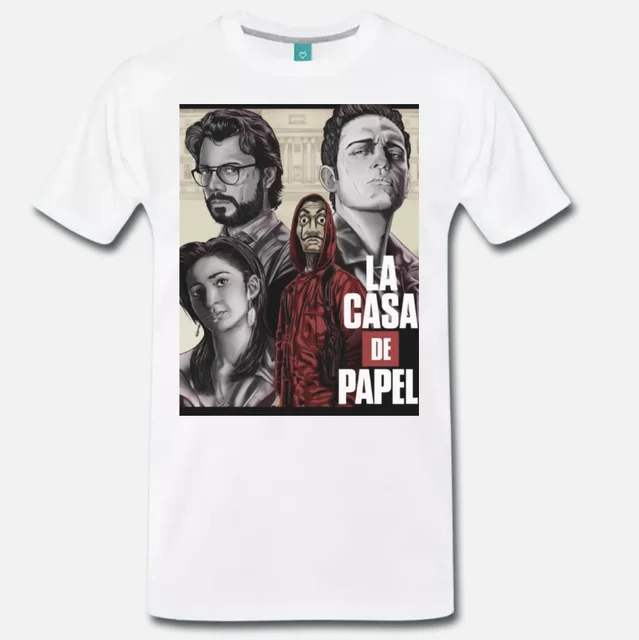 Us 1169 10 Offt Shirt Maglia Meme La Casa Di Carta La Casa De Papel Serie Tv Cult 2 S 3xlb 100 Cotton Short Sleeve O Neck Tops Tee Shirts In