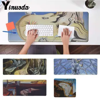 

Yinuoda New Printed Popular Salvador Dali Large Mouse pad PC Computer mat Size for 250*290 300*900 400*900cm Small Mouse Pad