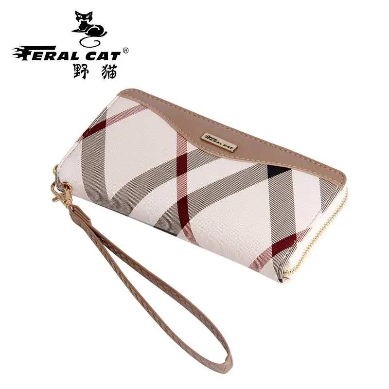 FERAL CAT 2017 new women wallets and Thanksgiving gift card holder high quality luxury ladies ...