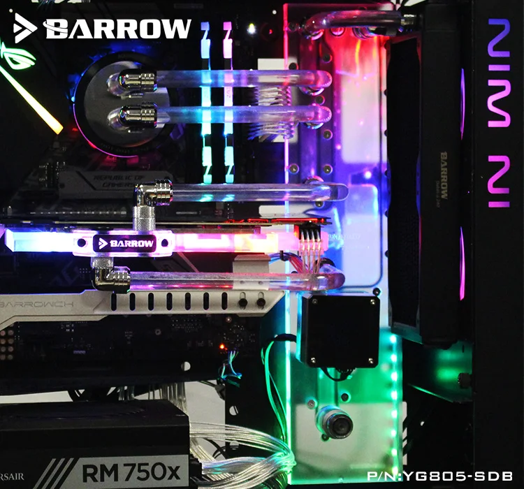Чехол для водной платы Barrow чехол IN WIN 805/805C водного блока Intel CPU и создания