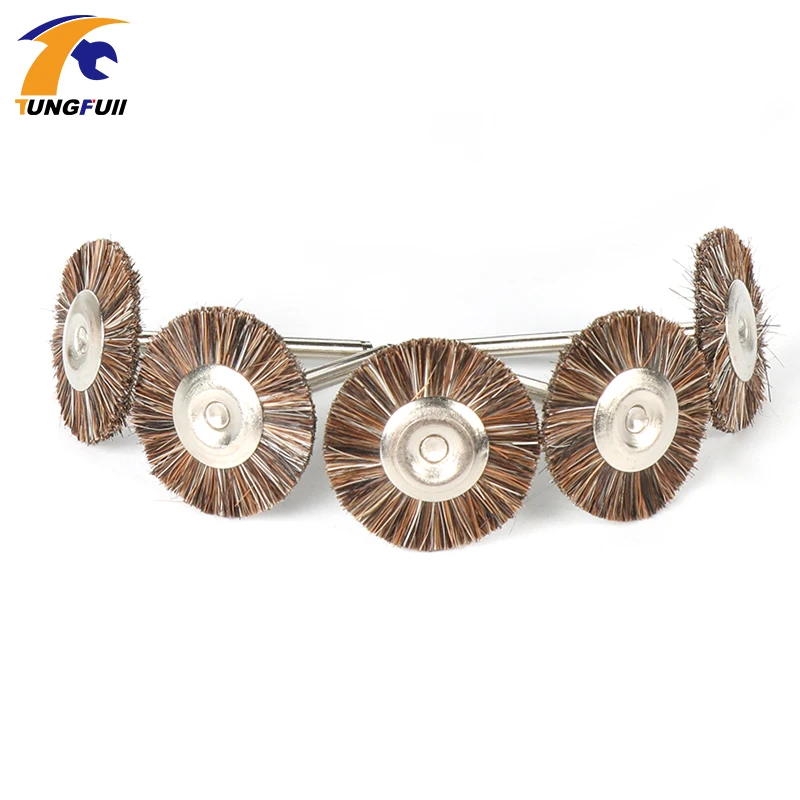 High Quality In Stock Horse Hair Brush Polishing Wheel for Dremel