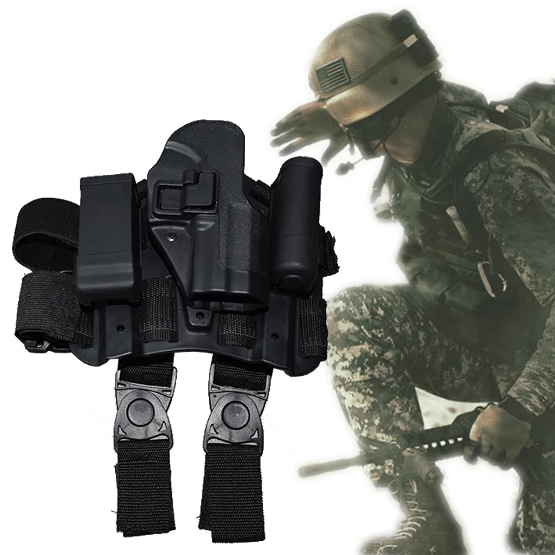HK USP Compact кобуры пистолет военные съемки Охота бедра нога кобура Тактический Airsoft