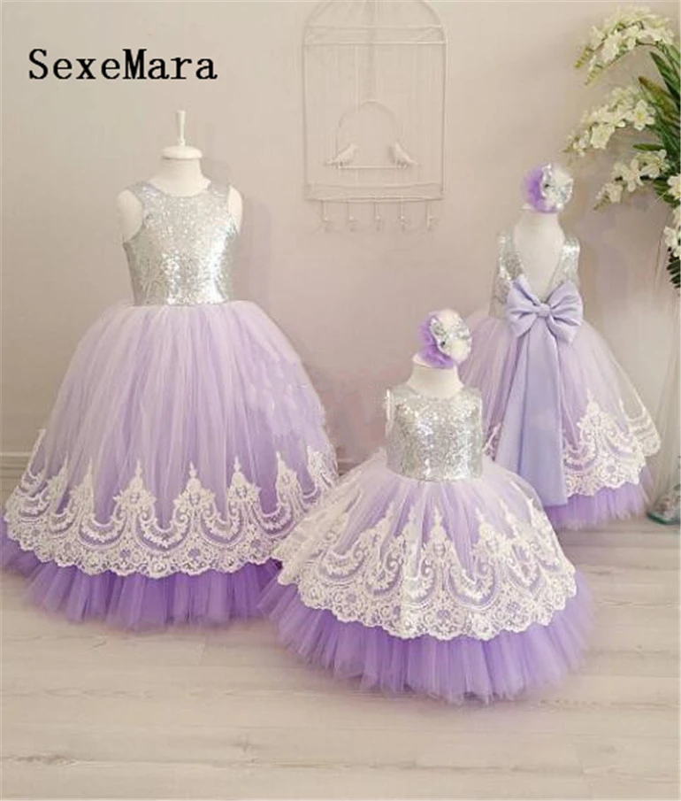 lilac baby dress