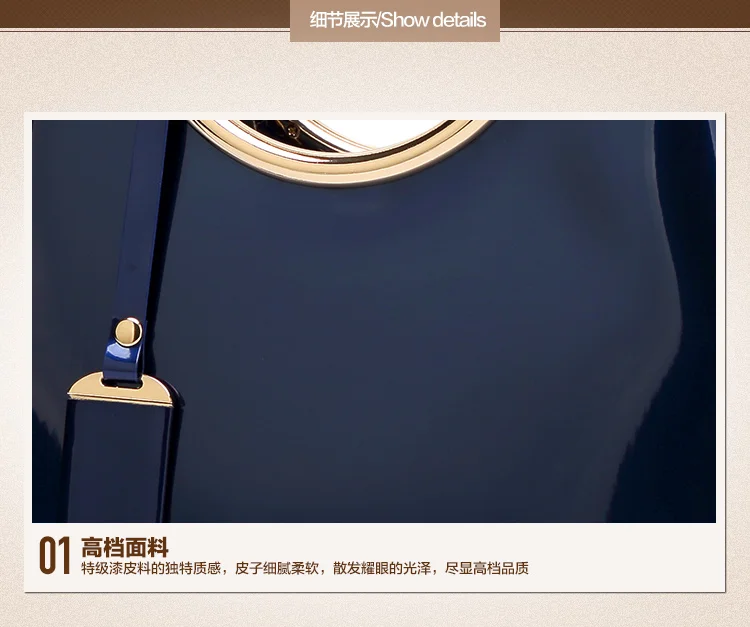 New High Quality Patent Leather Women bag Ladies Cross Body messenger Shoulder Bags Handbags Women Famous Brands bolsa feminina (25)