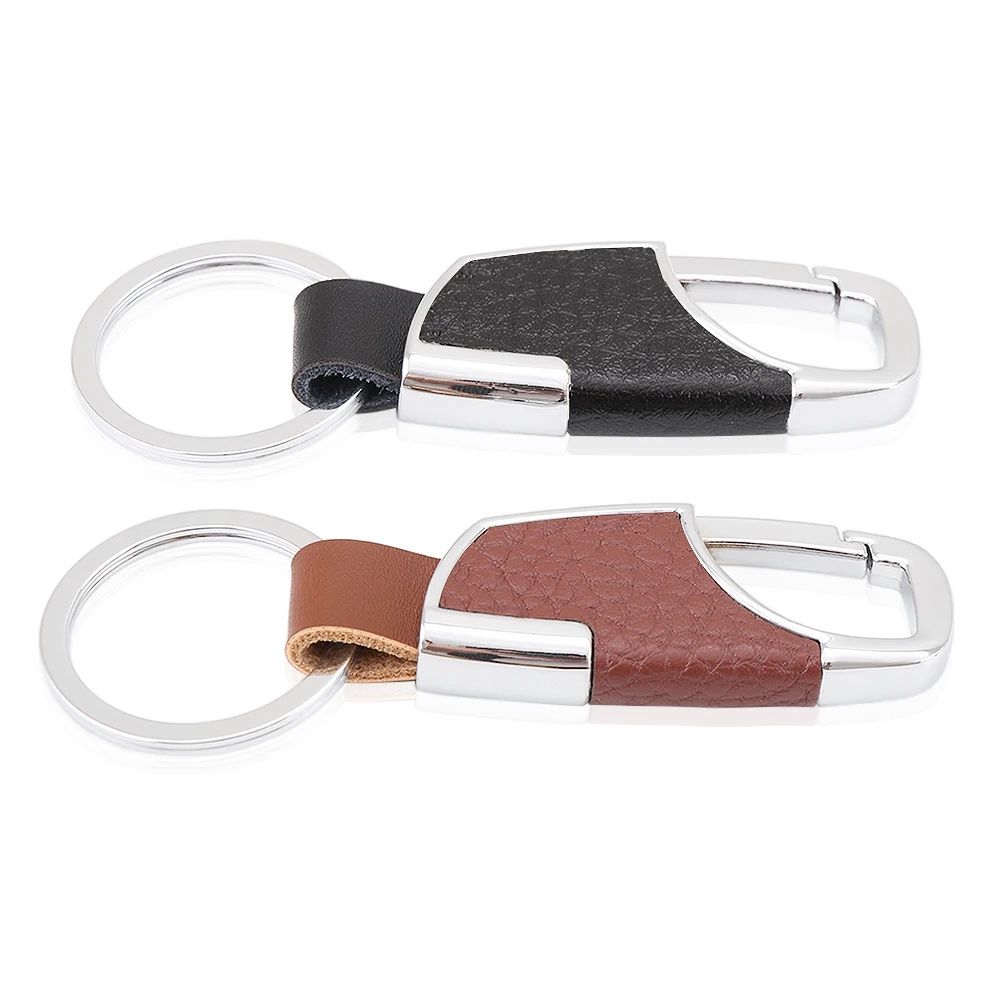 

Car-Styling 100% Head Layer Cowhide Key Cover Case For Land Rover LR4 LR2 Range Rover Evoque Key Chain Car Styling