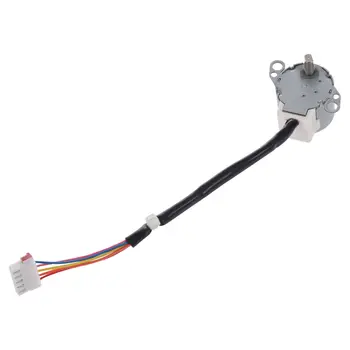 

Wholesales DC 12V CNC Reducing Stepping Stepper Motor 0.6A 10oz.in 24BYJ48 Silver