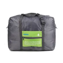 Мужская и женская модная Водонепроницаемая нейлоновая Складная Большая вещевая сумка для багажа дорожные сумки