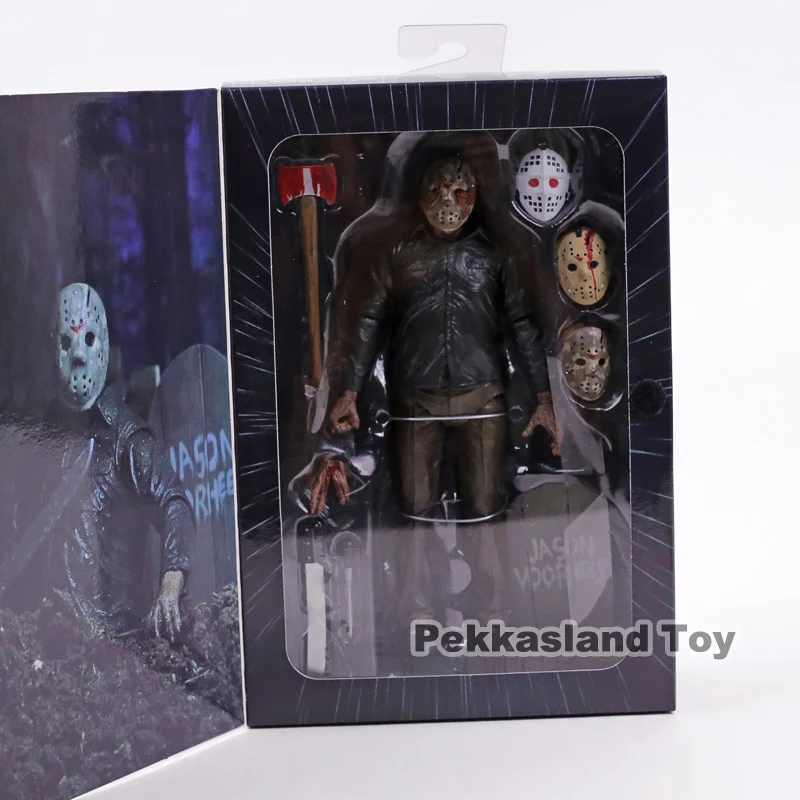 Экшн фигурка джесона вурхеса NECA Пятница 13 е PartV Part5 A игрушка|Игровые фигурки и