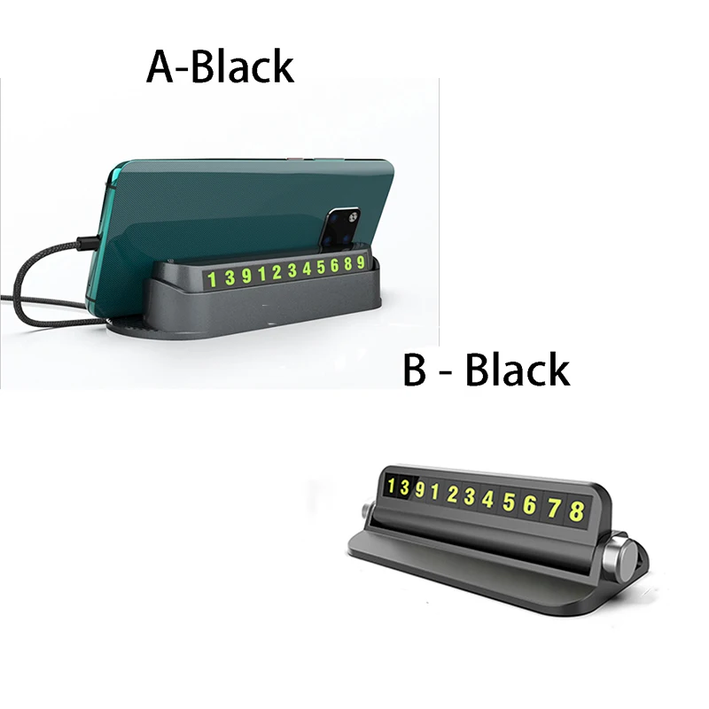 Светящаяся Автомобильная карточка с телефоном для временной парковки держатель для Chevrolet Cruze Aveo Captiva Lacetti TRAX Sail Epica Lada Granta Kalina
