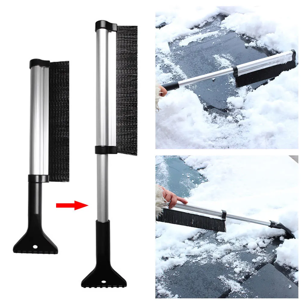 

Extendable Car Auto Ice Scraper Shovel Snow Brush Removal Cleaning Tool VS998