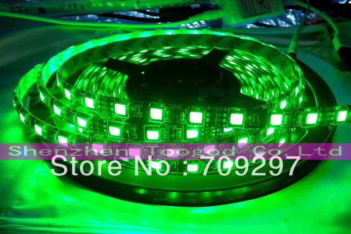 Бесплатная доставка DHL 50 м/лот 300LED черная печатная плата RGB полоса IP65