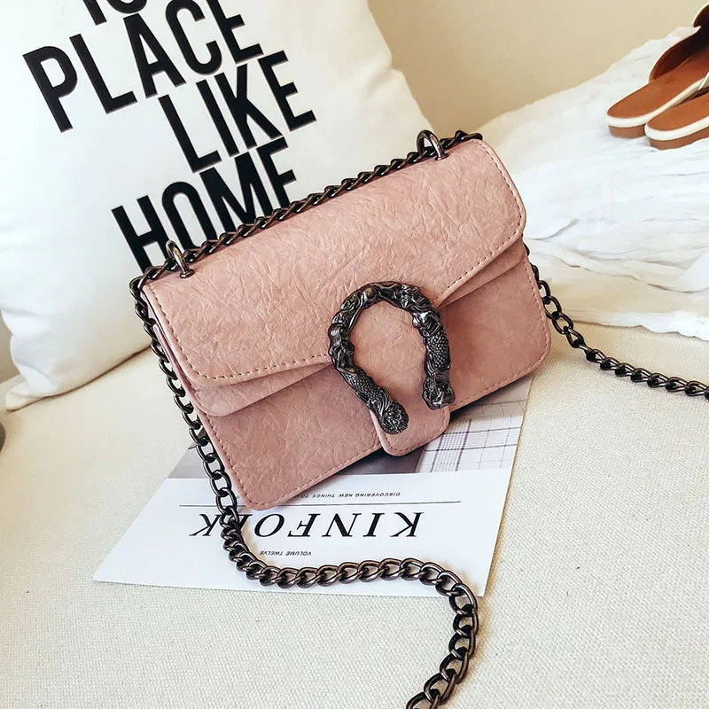 Women Fashion Design Chains Shoulder Bag Luxury PU Leather Female Mini Handbag Holiday Shopping Ladies Flap Crossbody SS3494 (1)