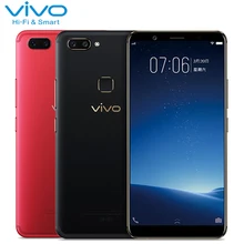 Original VIVO X20 Mobile Phone 6.01 inch Full Screen 4GB RAM 128GB ROM Snapdragon Ocat Core Android 7.1 Dual Cameras Smartphone