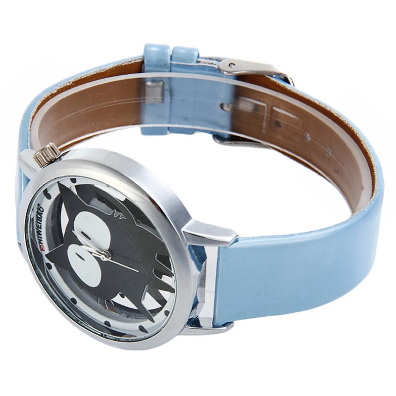 cartoon cat Woman's Watch Fashion Luxury Ladies Quartz Wristwatch Top Brand Leather Strap Watch Women Watches Reloj drop shipping (10)