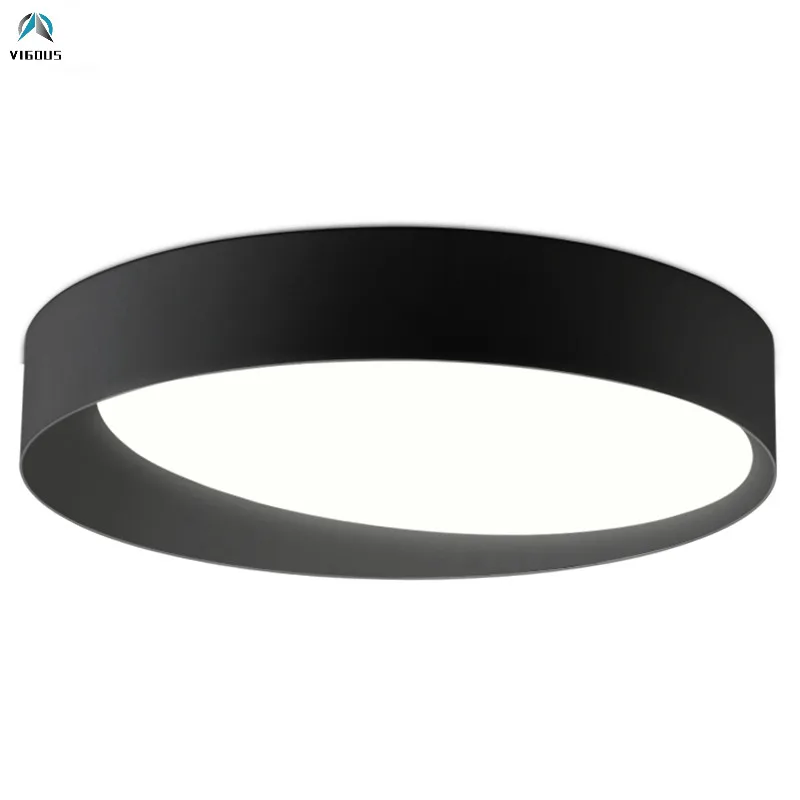 

Minimalism Bedroom Led Dimmable Ceiling Lights Round Metal Simple Led Ceiling Lamp Indoor Led Lamparas Lustre Led Lighting