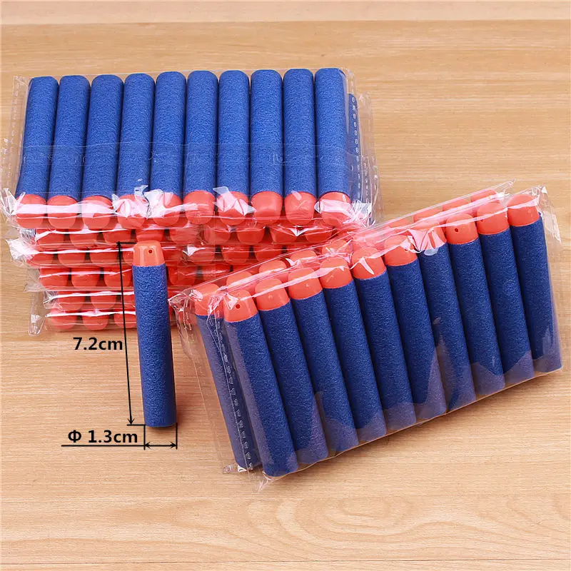 100 pcs 7.2cm EVA soft blue bullet for airguns military sucker dart Standard hollow hole head for kids bullets for nerf toy gun 100 pcs 7.2cm EVA soft blue bullet for airguns military sucker dart Standard hollow hole head for kids bullets for nerf toy gun