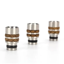Катушка отец 510 нержавеющая сталь капельного наконечника для электронной сигареты Ijust S RDA RBA испаритель аксессуары мундштук Vape