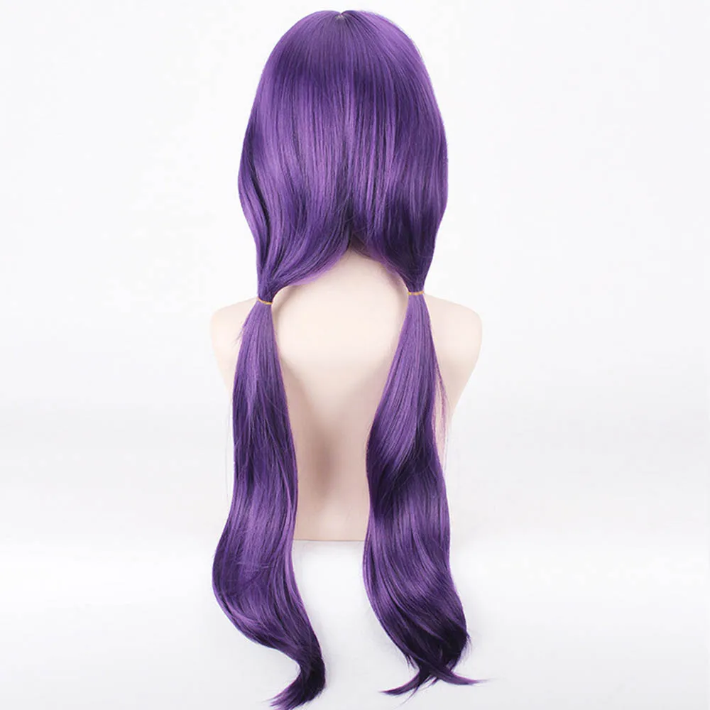 Coshome Lovelive Wigs Minami Kotori Tojo Nozomi Nico Cosplay Costume Wig Women Brown Blue Orange Long Straight Ponytail Hair (8)