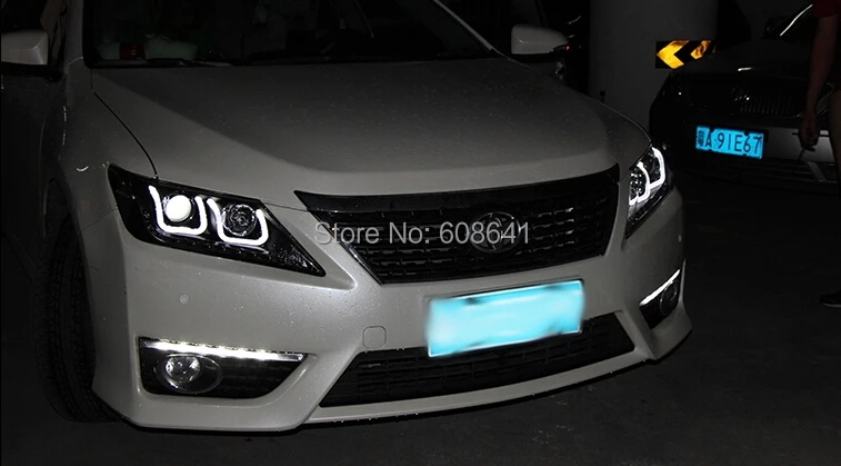 Для TOYOTA Aurion Camry светодиодная полоса U типа глаза ангела передсветильник LD V1|ld