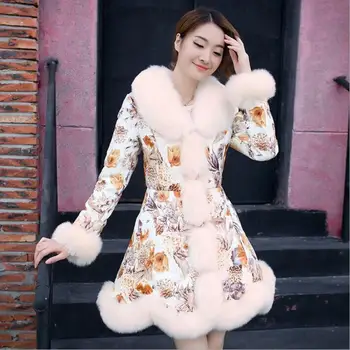 

2018 new ladies fur coat Korean fashion long casual temperament women's Faux Fur coat