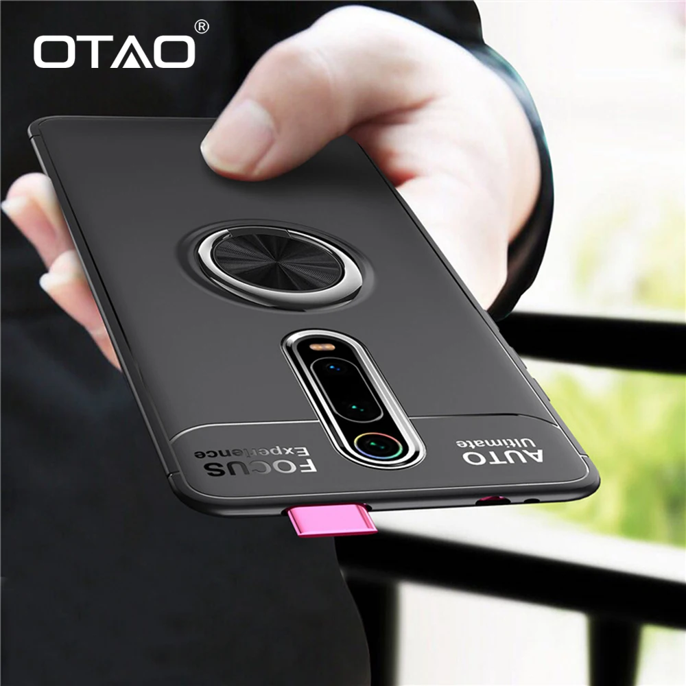 OTAO противоударный защитный чехол для Xiaomi Mi 8 se Pocophone F1 Max 3 автомобильный магнитный