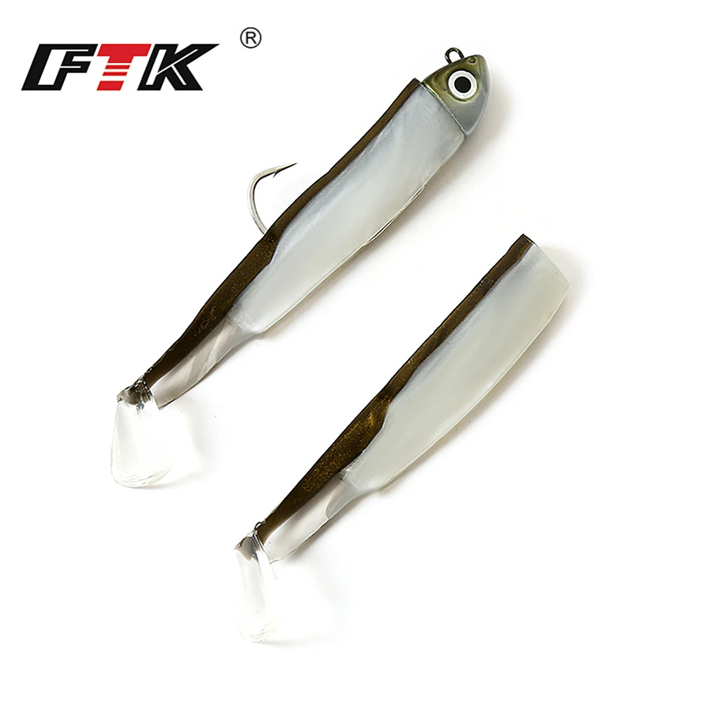 

Fishing Lure Soft Minnow Lead Head 5g 12g 25g Wobblers Jig Head Silicone Baits Crank Hook Jigging Bass Pike Zander