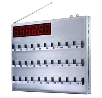 

Wireless patient service system receiver, hospital nursing call bell board display for nurse station to show the bed number