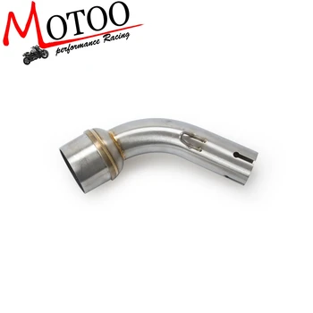 

Motoo - free shipping Motorcycle Exhaust middle pipe for YAMAHA R3 2015-2018 without exhaust
