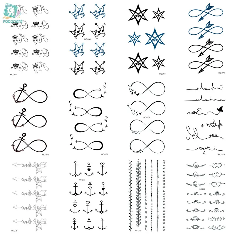 MB HC-265-285 هيئة الفن الوشم أسود أبيض الرسم الصغير عنصر الإصبع الصغيرة نقل المياه المؤقتة فلاش وهمية الوشم ملصق MB HC-265-285 هيئة الفن الوشم أسود أبيض الرسم الصغير عنصر الإصبع الصغيرة نقل المياه المؤقتة فلاش وهمية الوشم ملصق
